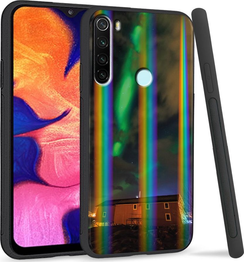 Super Fashion Etui Rainbow Series na Xiaomi Redmi Note 8 Niebo 1
