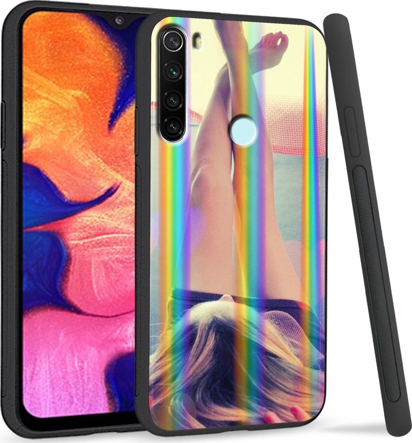 Super Fashion Etui Rainbow Series na Xiaomi Redmi Note 8 Lady 1