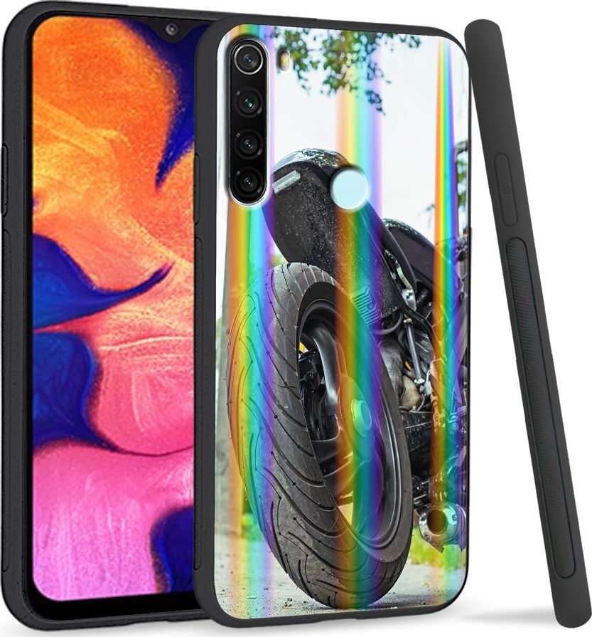 Super Fashion Etui Rainbow Series na Xiaomi Redmi Note 8 Bike Tyre 1