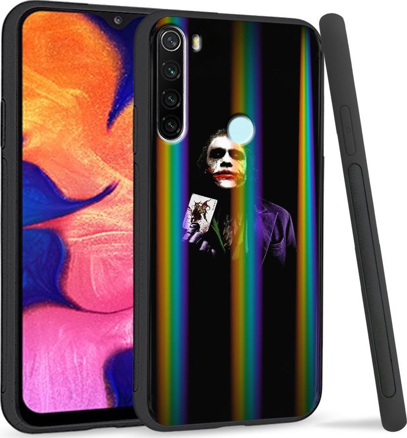Super Fashion Etui Rainbow Series na Xiaomi Redmi Note 8 Czarny Joker 1