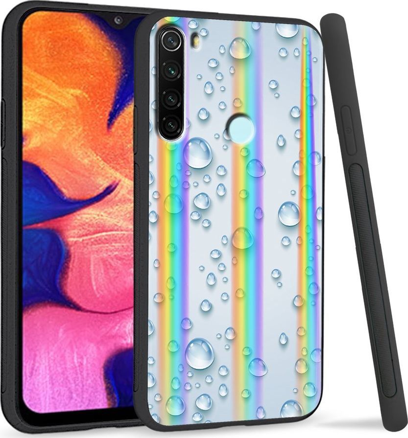 Super Fashion Etui Rainbow Series na Xiaomi Redmi Note 8 Droplets 1