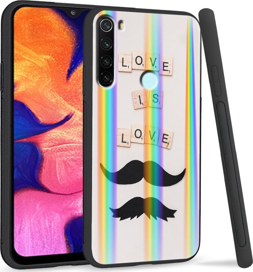 Super Fashion Etui Rainbow Series na Xiaomi Redmi Note 8 Love is love 1