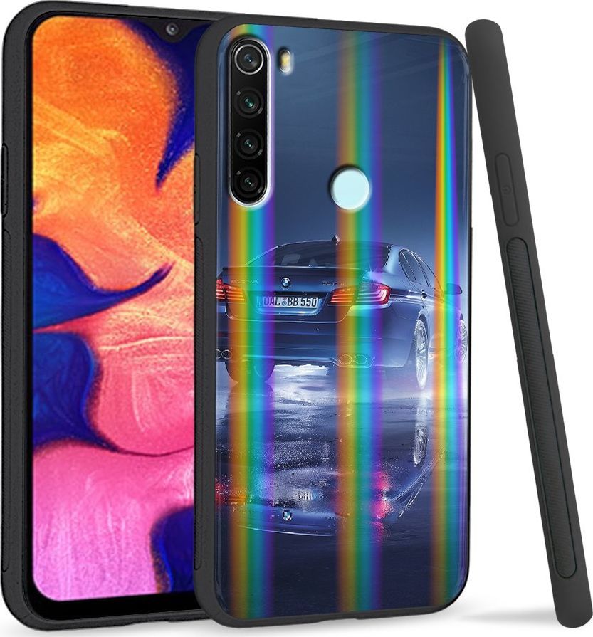 Super Fashion Etui Rainbow Series na Xiaomi Redmi Note 8 BMW 1