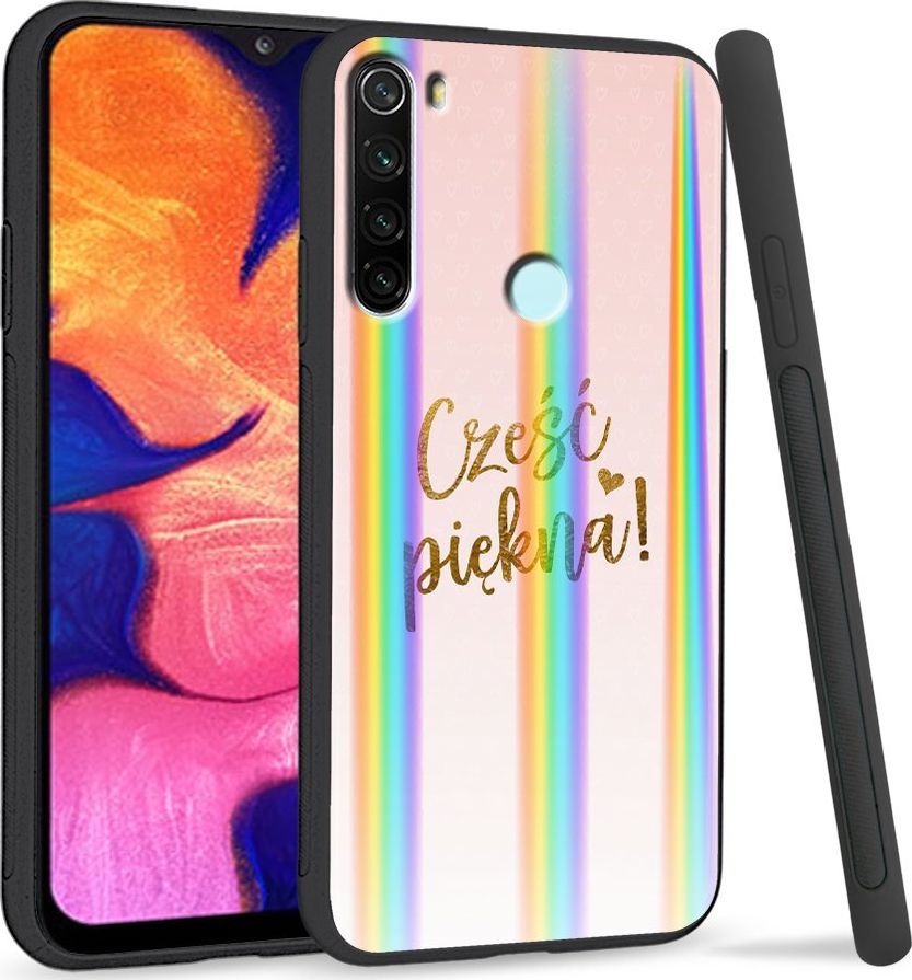 Super Fashion Etui Rainbow Series na Xiaomi Redmi Note 8 Cześć Piękna 1