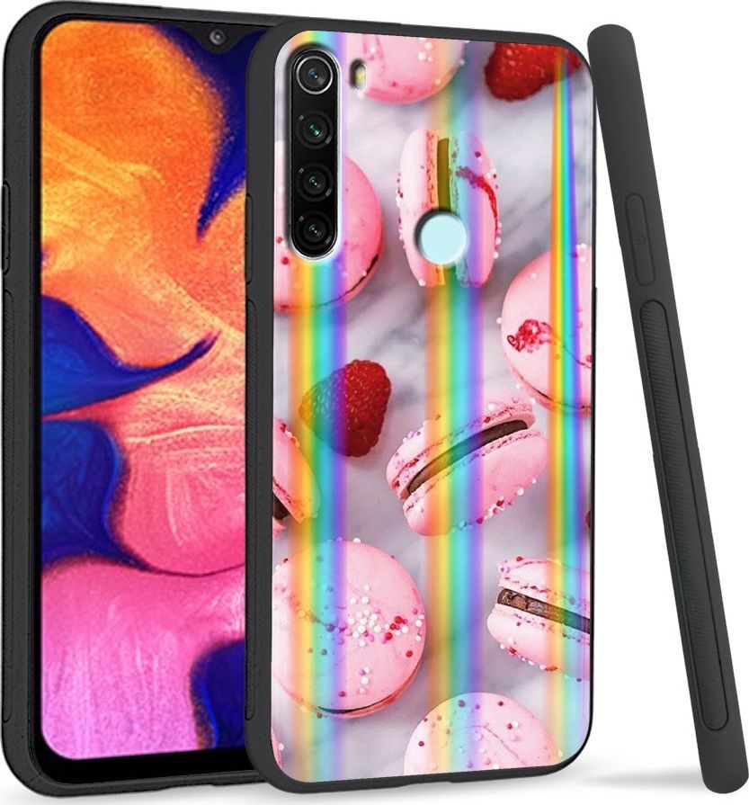 Super Fashion Etui Rainbow Series na Xiaomi Redmi Note 8 Ciastka 1
