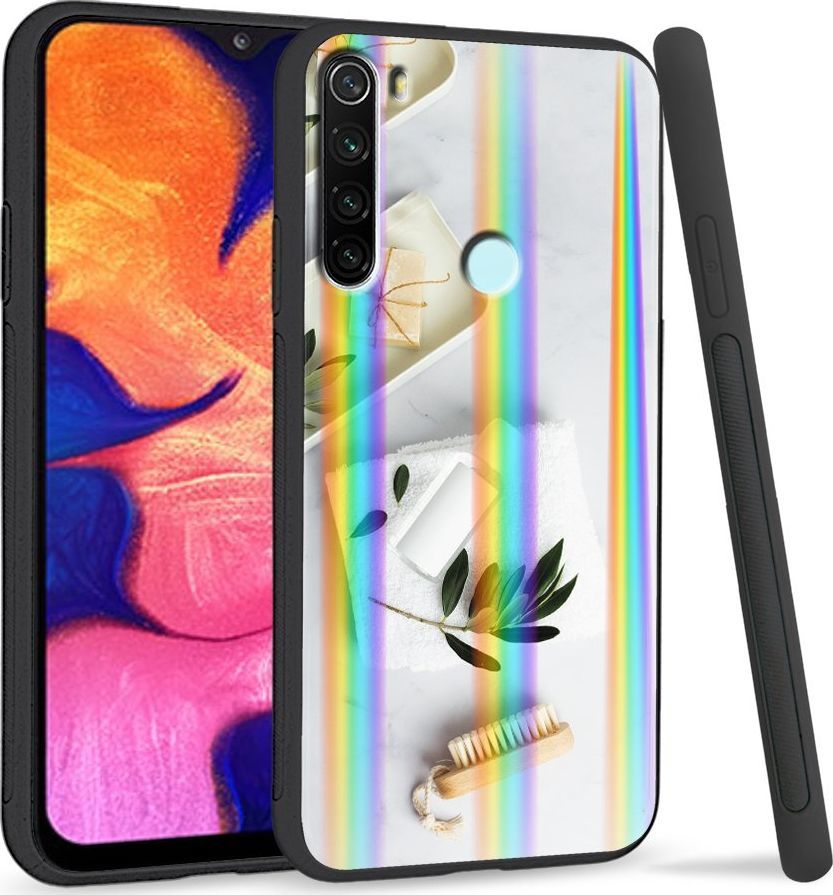Super Fashion Etui Rainbow Series na Xiaomi Redmi Note 8 Ulubiony zestaw 1