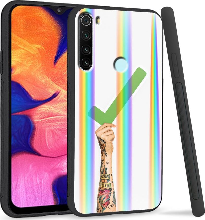 Super Fashion Etui Rainbow Series na Xiaomi Redmi Note 8 Jestem na tak 1