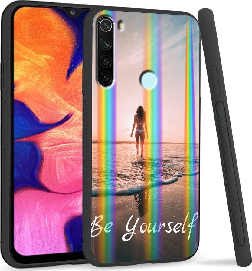 Super Fashion Etui Rainbow Series na Xiaomi Redmi Note 8 Be Yourself 1