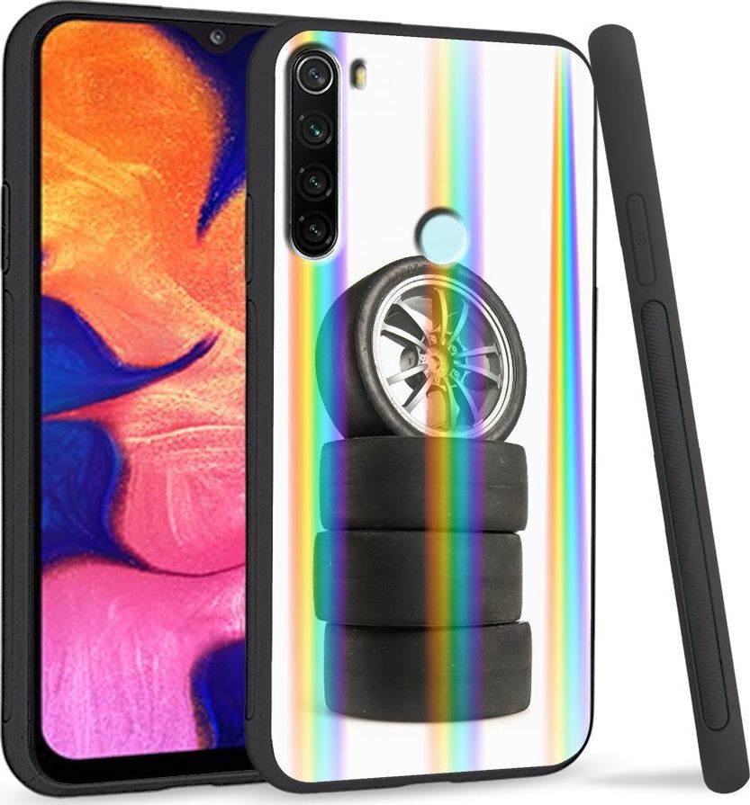 Super Fashion Etui Rainbow Series na Xiaomi Redmi Note 8 Opony 1