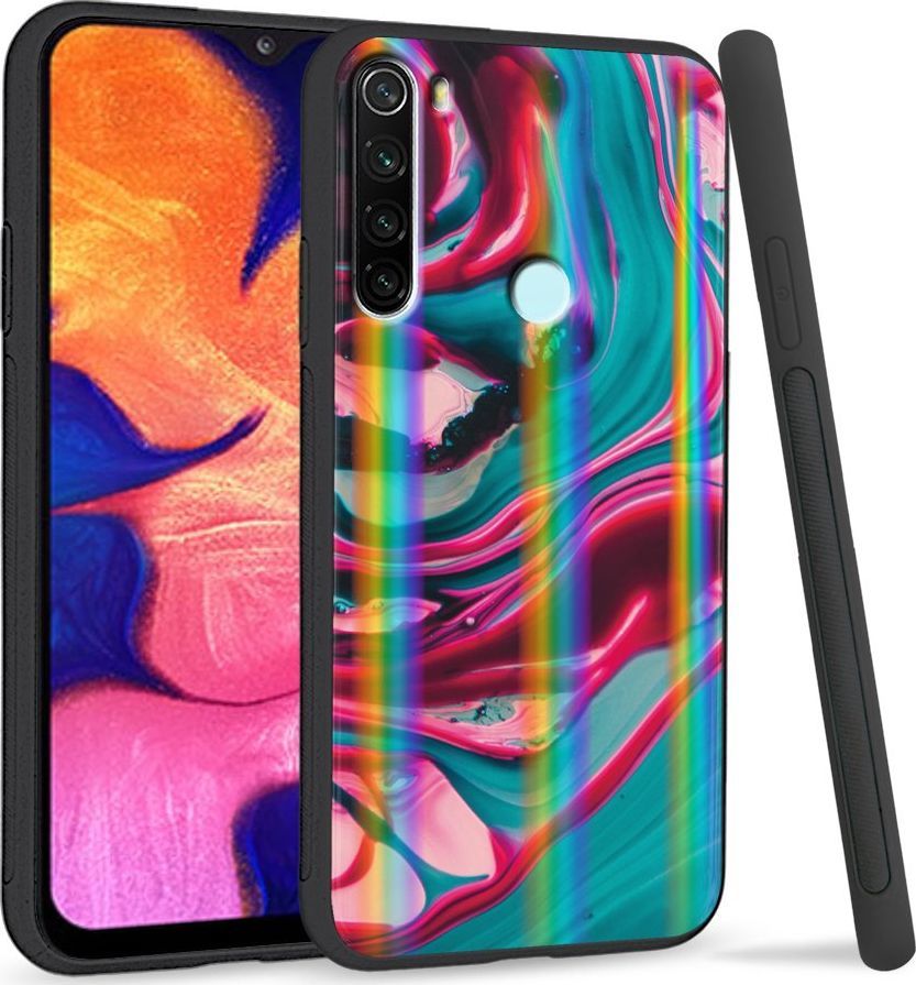 Super Fashion Etui Rainbow Series na Xiaomi Redmi Note 8 Water color abstract 1