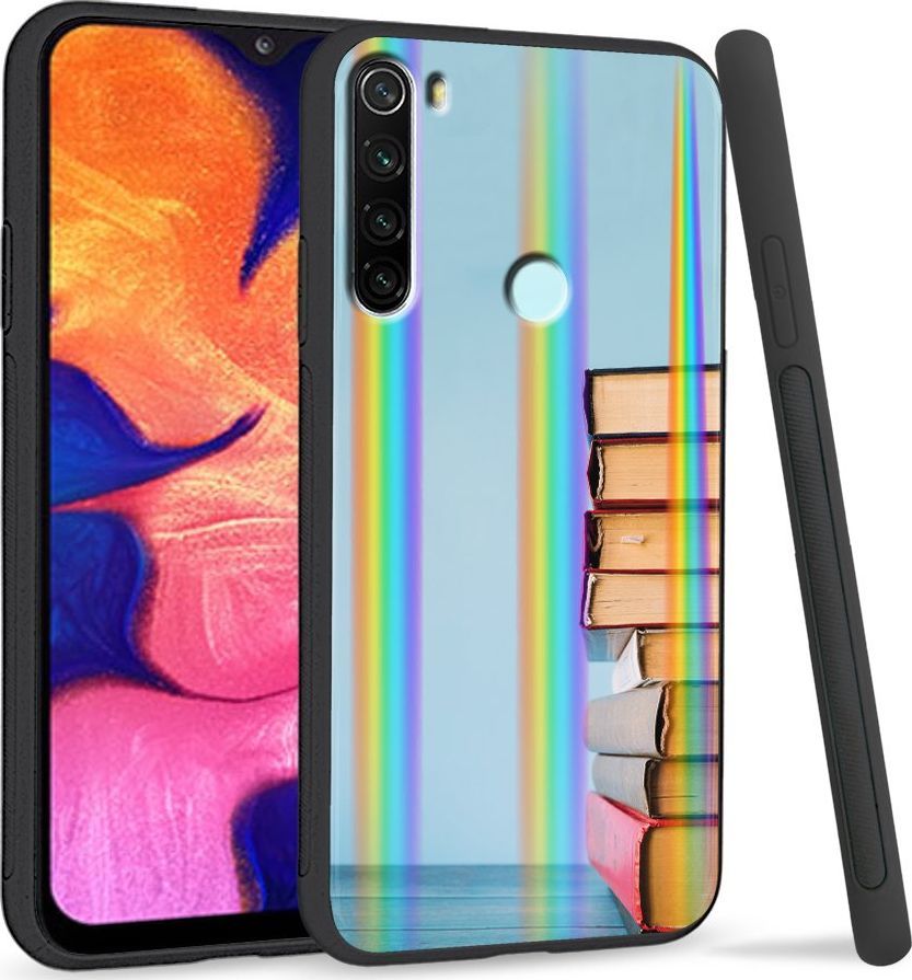 Super Fashion Etui Rainbow Series na Xiaomi Redmi Note 8 Lubię czytać 1