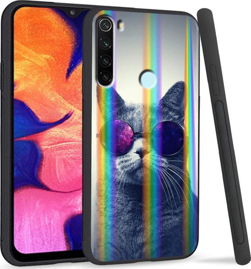 Super Fashion Etui Rainbow Series na Xiaomi Redmi Note 8 Cat 1