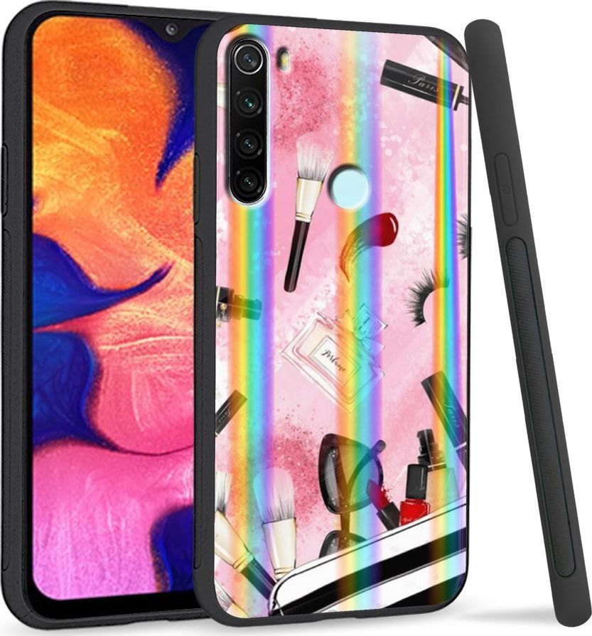 Super Fashion Etui Rainbow Series na Xiaomi Redmi Note 8 Make'up 1