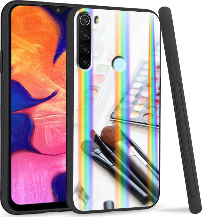 Super Fashion Etui Rainbow Series na Xiaomi Redmi Note 8 Makijaż 1