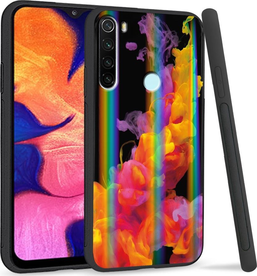 Super Fashion Etui Rainbow Series na Xiaomi Redmi Note 8 Color test 1