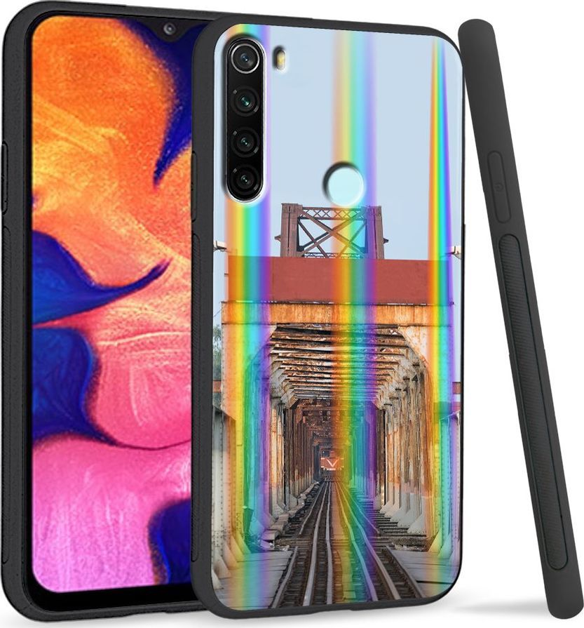 Super Fashion Etui Rainbow Series na Xiaomi Redmi Note 8 Tory 1