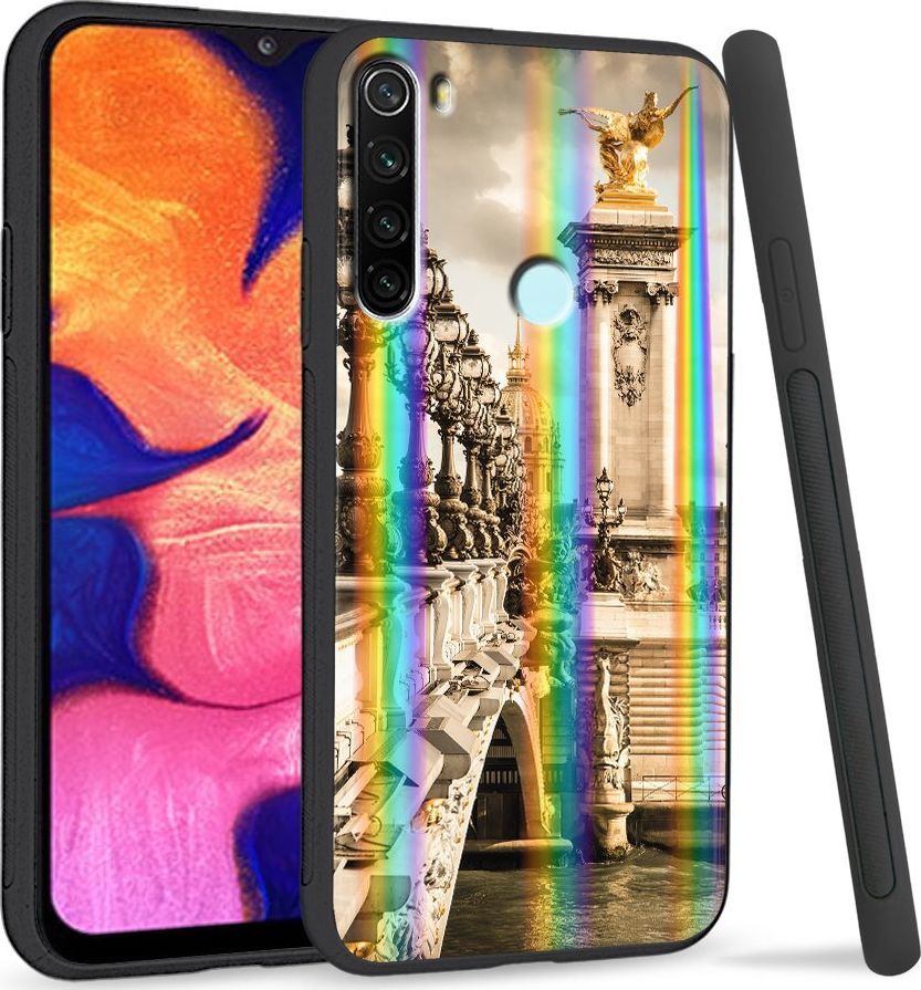 Super Fashion Etui Rainbow Series na Xiaomi Redmi Note 8 Stary most 1