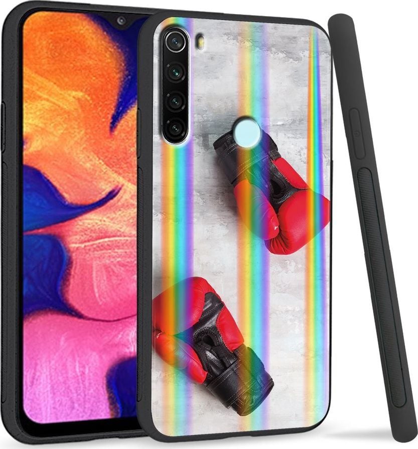 Super Fashion Etui Rainbow Series na Xiaomi Redmi Note 8 Nowe rękawice 1