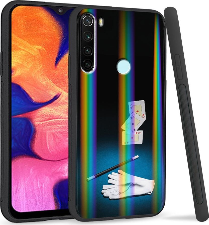 Super Fashion Etui Rainbow Series na Xiaomi Redmi Note 8 Zestaw magika 1