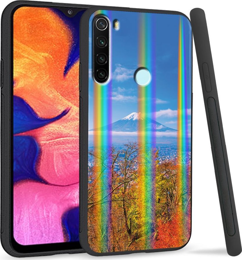 Super Fashion Etui Rainbow Series na Xiaomi Redmi Note 8 Widok na góry 1