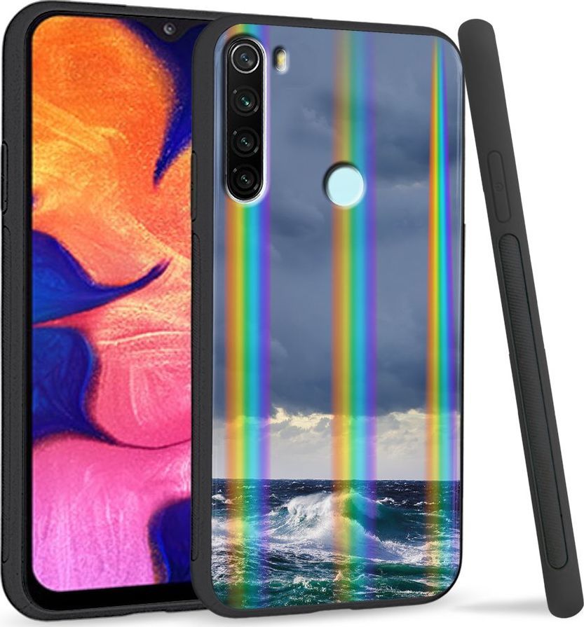 Super Fashion Etui Rainbow Series na Xiaomi Redmi Note 8 Fale na morzu 1