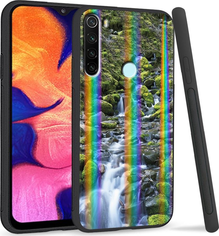 Super Fashion Etui Rainbow Series na Xiaomi Redmi Note 8 Górski potok 1