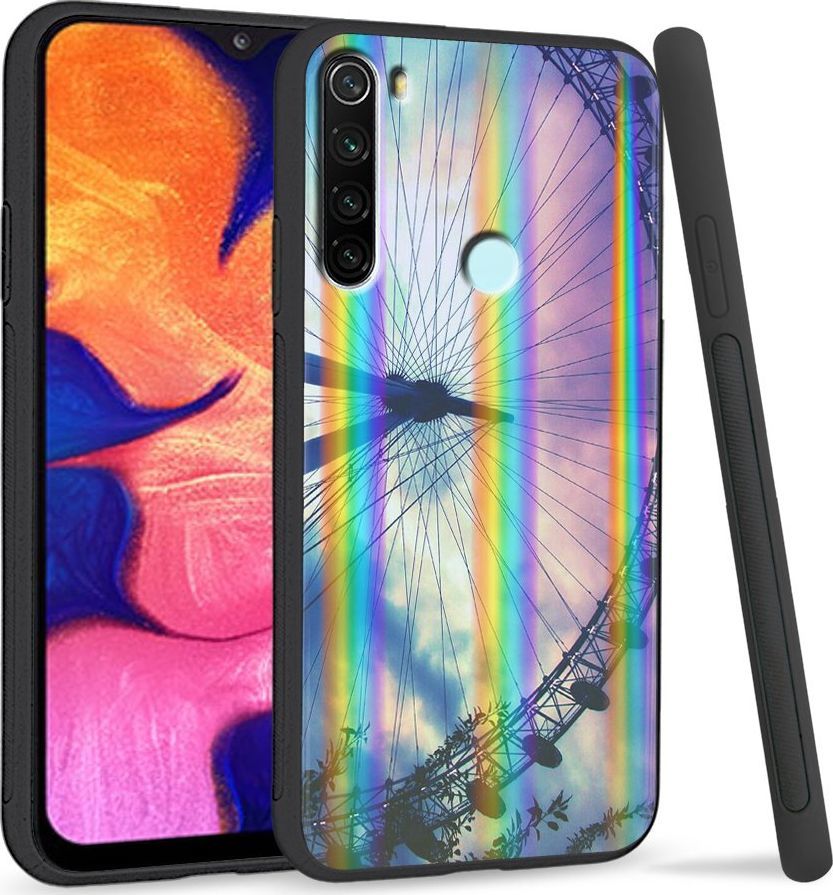 Super Fashion Etui Rainbow Series na Xiaomi Redmi Note 8 Rollercoster 1