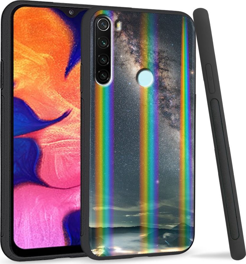 Super Fashion Etui Rainbow Series na Xiaomi Redmi Note 8 Gwieździste niebo 1