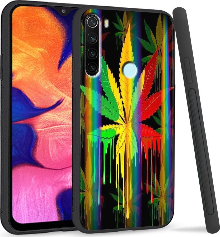 Super Fashion Etui Rainbow Series na Xiaomi Redmi Note 8 Jamaica Zioło 1