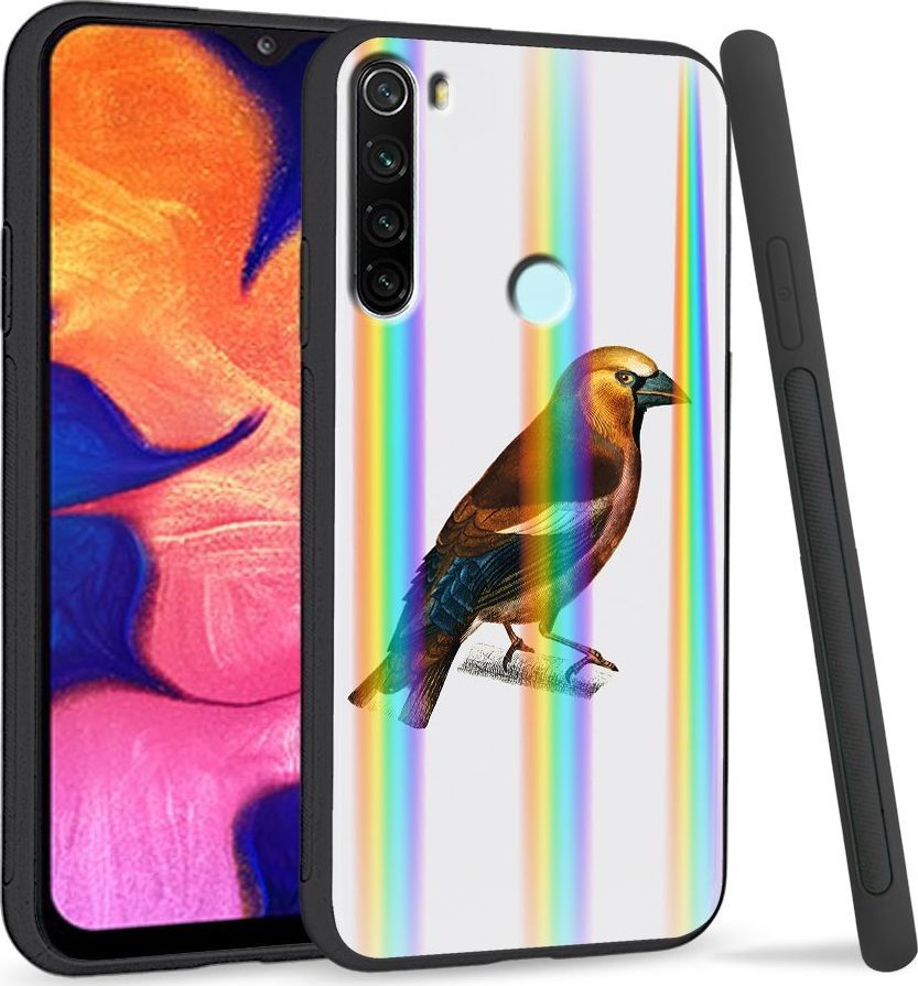 Super Fashion Etui Rainbow Series na Xiaomi Redmi Note 8 Sójka 1