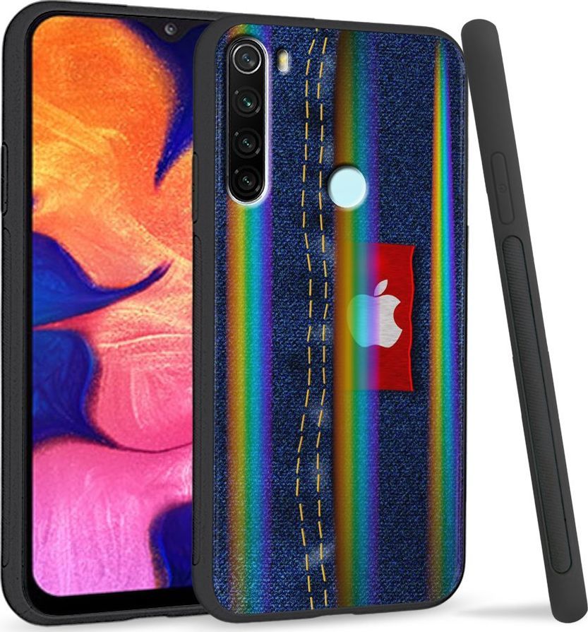 Super Fashion Etui Rainbow Series na Xiaomi Redmi Note 8 Jeans Apple 1