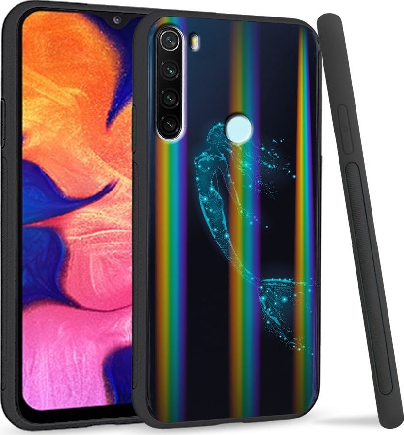 Super Fashion Etui Rainbow Series na Xiaomi Redmi Note 8 Syrenka 1
