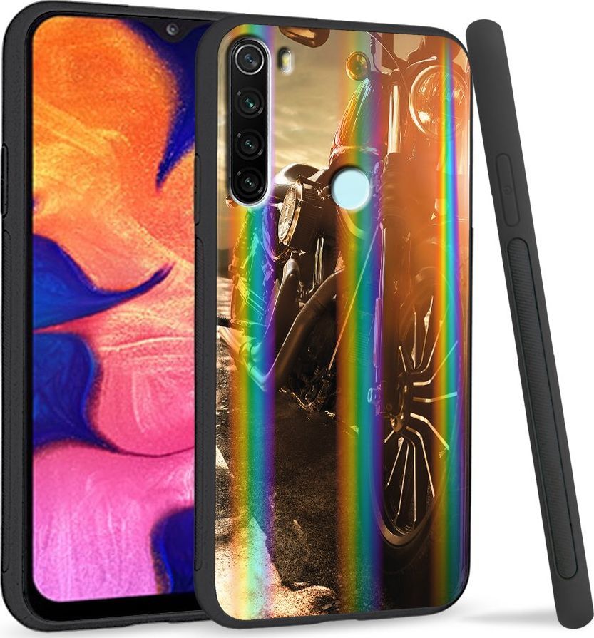 Super Fashion Etui Rainbow Series na Xiaomi Redmi Note 8 Harley Davidson 1