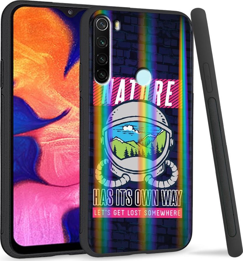 Super Fashion Etui Rainbow Series na Xiaomi Redmi Note 8 Nature 1