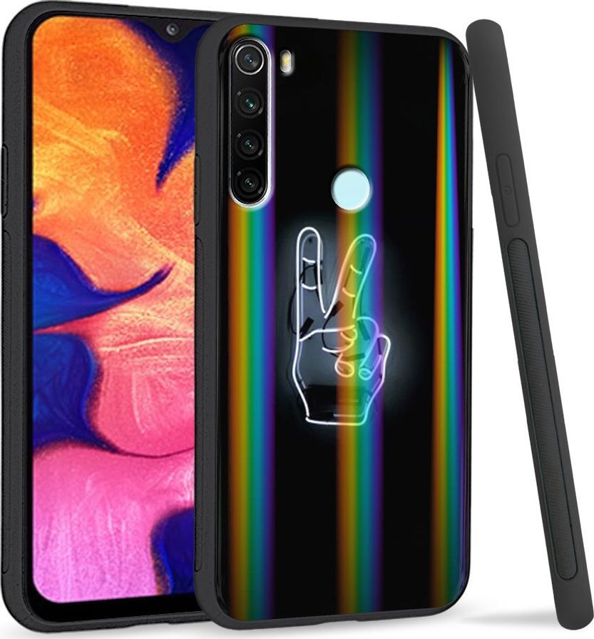 Super Fashion Etui Rainbow Series na Xiaomi Redmi Note 8 Peace 1