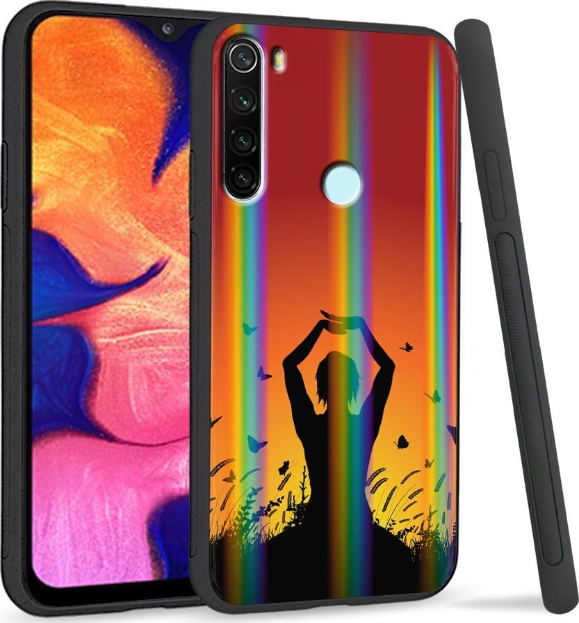 Super Fashion Etui Rainbow Series na Xiaomi Redmi Note 8 Joga 1