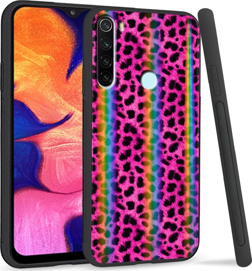 Super Fashion Etui Rainbow Series na Xiaomi Redmi Note 8 Panterka 1