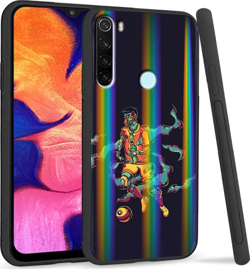 Super Fashion Etui Rainbow Series na Xiaomi Redmi Note 8 Kosmiczna gra 1