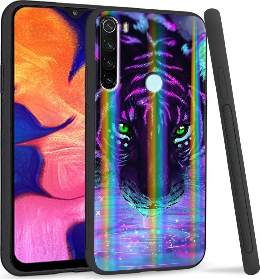 Super Fashion Etui Rainbow Series na Xiaomi Redmi Note 8 Tiger 1