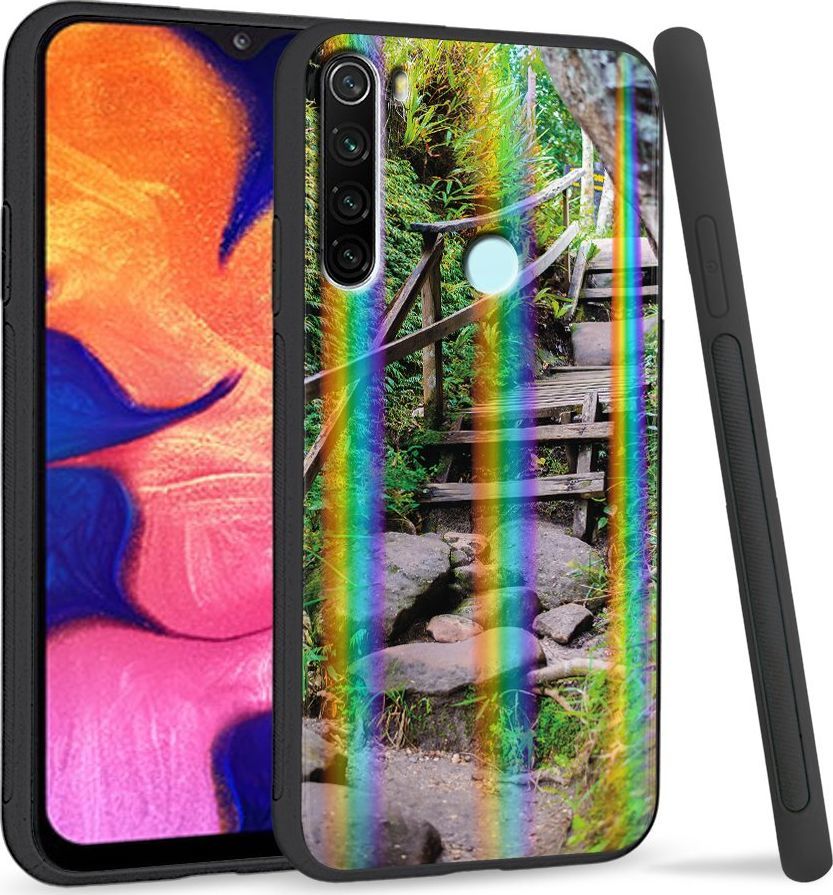 Super Fashion Etui Rainbow Series na Xiaomi Redmi Note 8 Leścia ścieżka 1