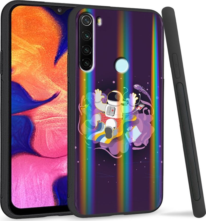 Super Fashion Etui Rainbow Series na Xiaomi Redmi Note 8 Kosmonauta 1