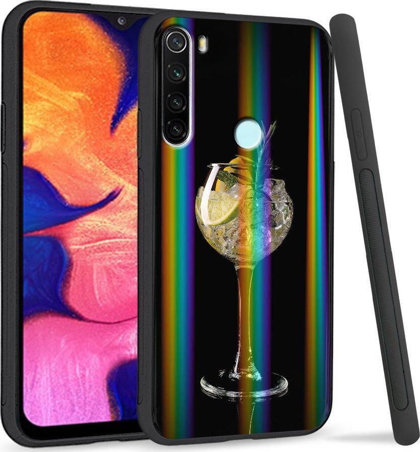 Super Fashion Etui Rainbow Series na Xiaomi Redmi Note 8 Drink 1