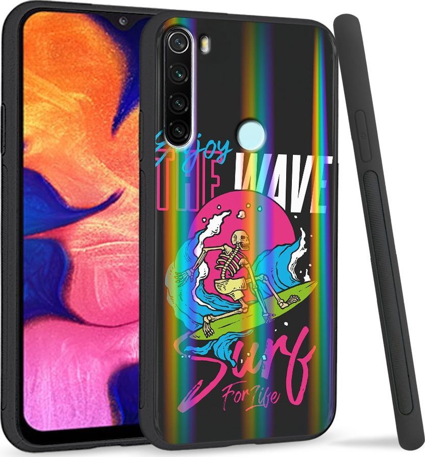 Super Fashion Etui Rainbow Series na Xiaomi Redmi Note 8 Na fali 1