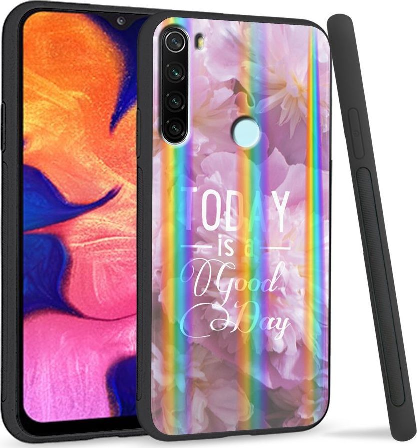 Super Fashion Etui Rainbow Series na Xiaomi Redmi Note 8 Today is a good day 1
