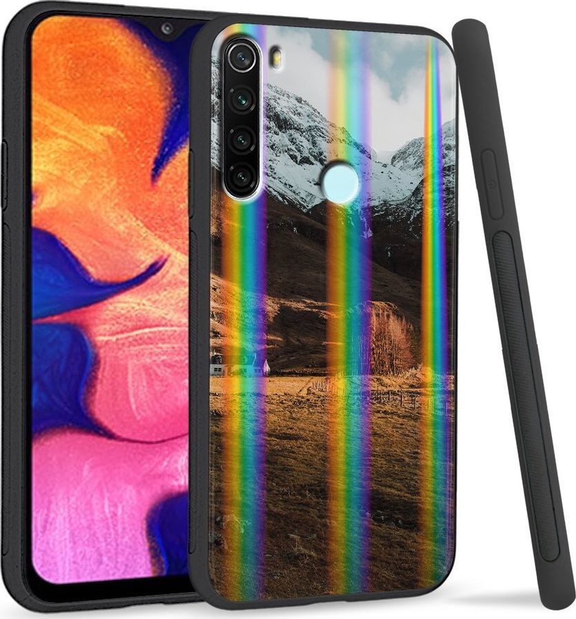 Super Fashion Etui Rainbow Series na Xiaomi Redmi Note 8 Lawina 1
