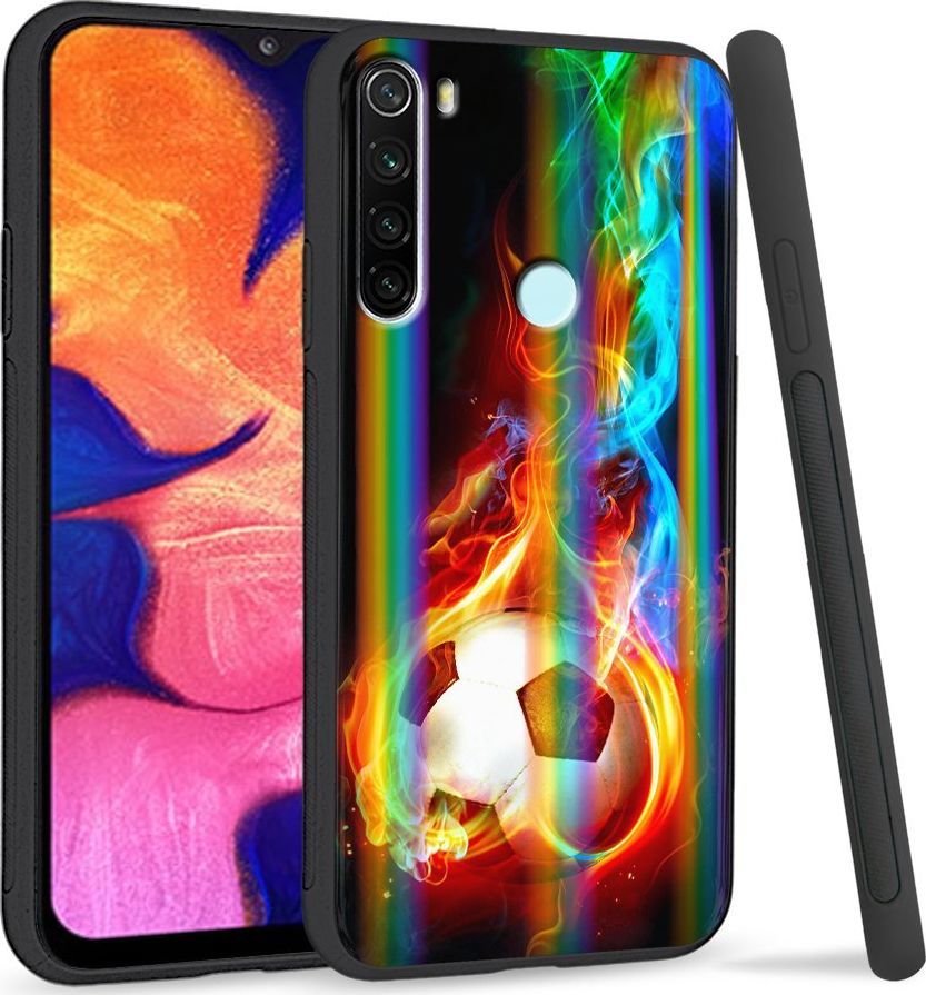 Super Fashion Etui Rainbow Series na Xiaomi Redmi Note 8 Football 1