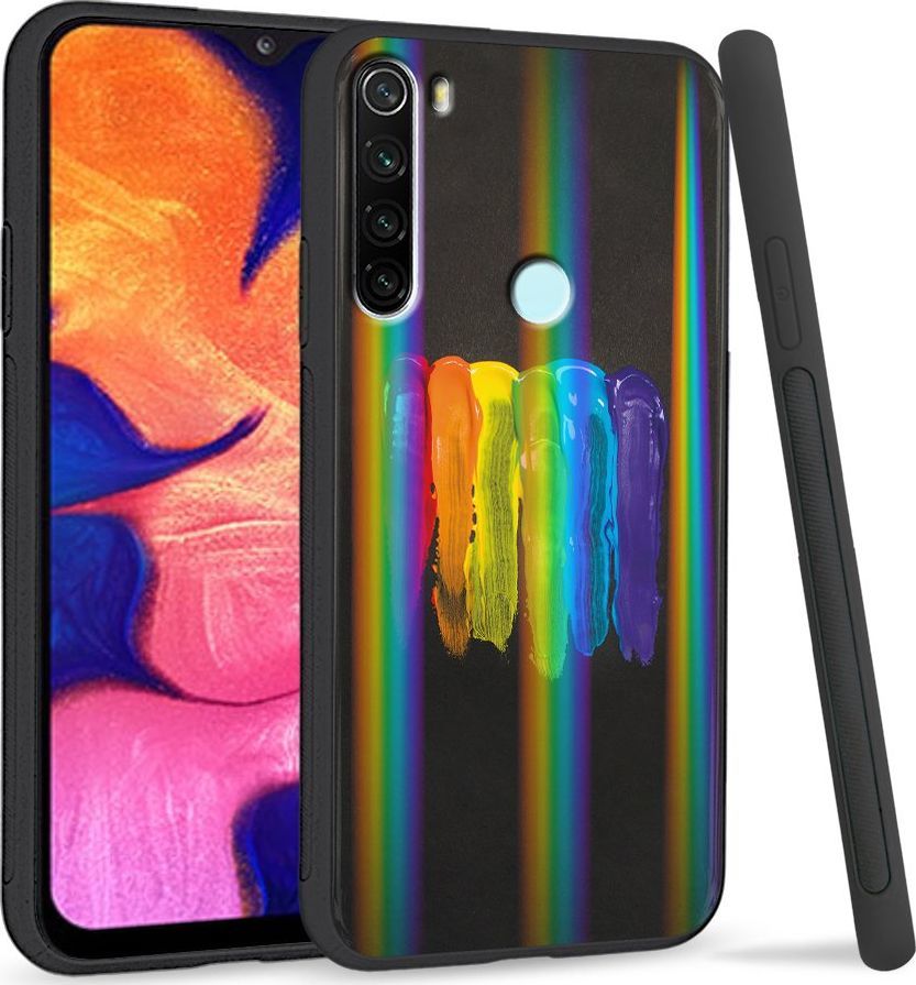 Super Fashion Etui Rainbow Series na Xiaomi Redmi Note 8 Zabarwienie 1