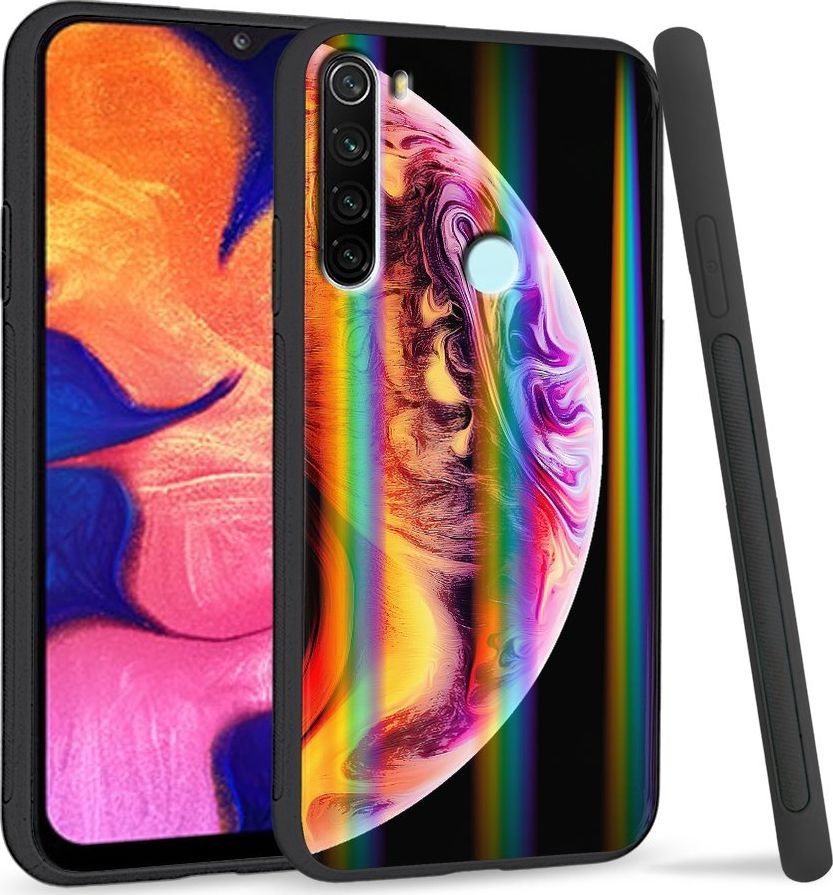 Super Fashion Etui Rainbow Series na Xiaomi Redmi Note 8 Planet 1