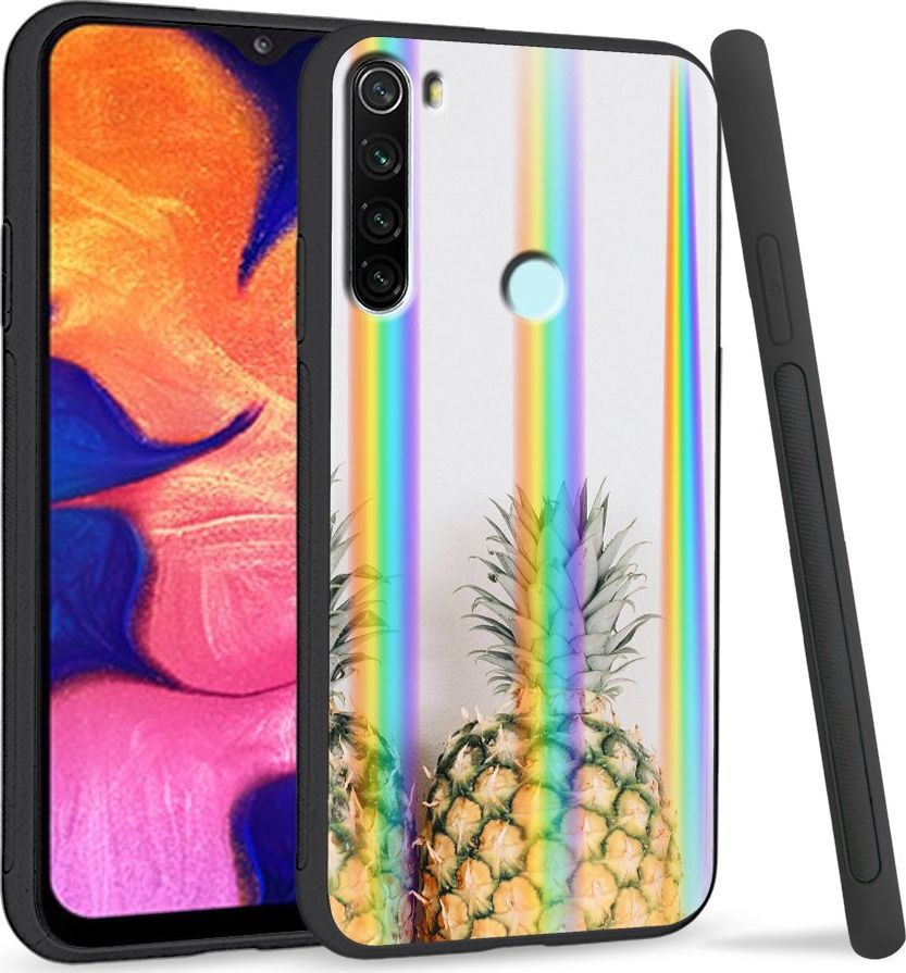 Super Fashion Etui Rainbow Series na Xiaomi Redmi Note 8 Ananas 1