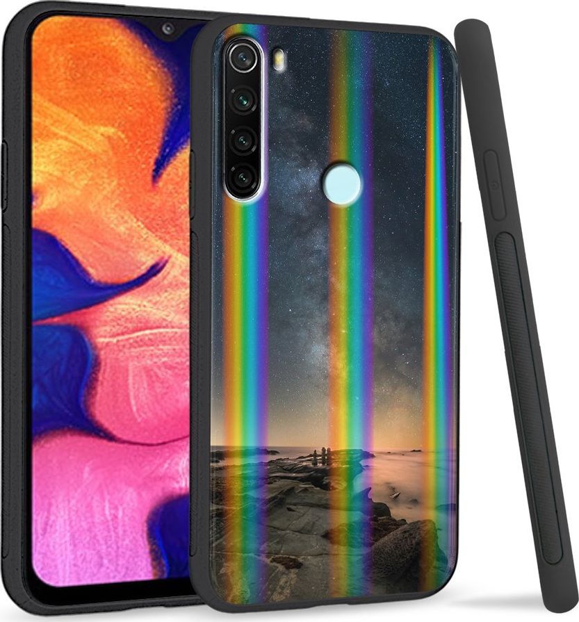 Super Fashion Etui Rainbow Series na Xiaomi Redmi Note 8 Stary night rocks 1